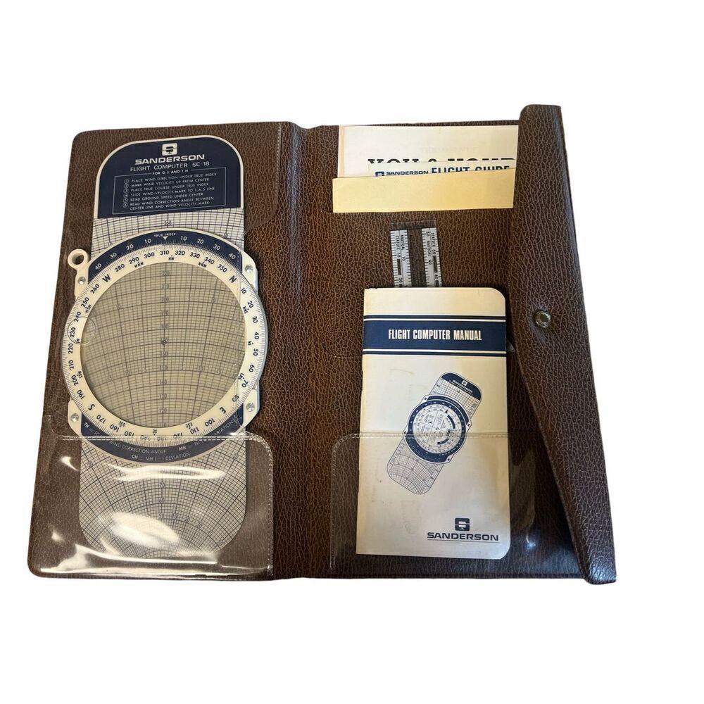 Vintage 1960’s Sanderson Aviation Visual aid kit